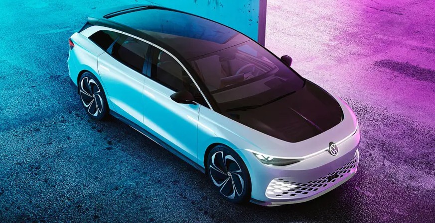 VW enthüllt seinen ersten elektrischen Familienkombi – mit einem richtig grossen Akku