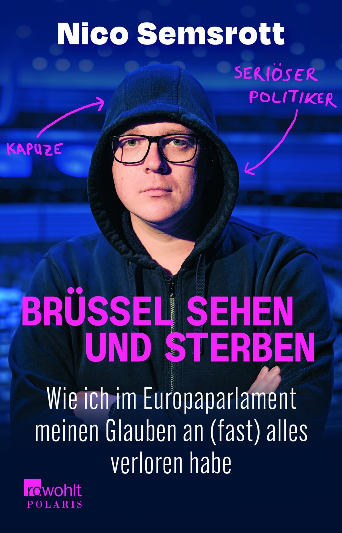 Die Autorenfotos von Nico Semsrott dürfen für Buchbesprechungen, Interviews und Leseankündigungen zu seinem Buch "Brüssel sehen und sterben" mit dem Copyright Marvin Ruppert verwendet werden ...