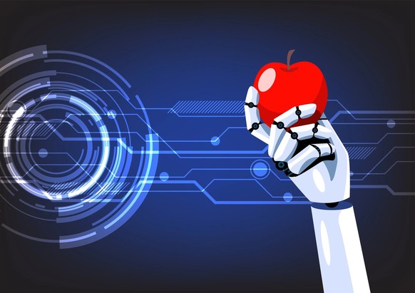 Mit Künstlicher Intelligenz wertet eine App die Zahl der Äpfel an den Bäumen aus und macht Ernteprognosen für diesen Herbst.
