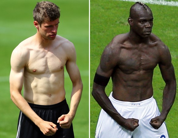 Die DFB-Elf feilt derzeit im ersten WM-Trainingslager in Südtirol an der Fitness. Mit dabei ist auch Thomas Müller, obwohl der Bayern-Star am Samstag noch das DFB-Pokal-Finale gegen Borussia Dort ...