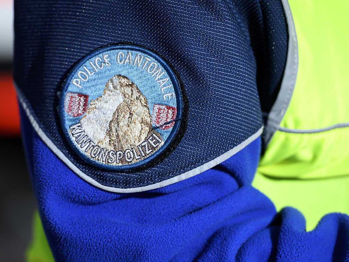 La Police cantonale valaisanne est intervenue