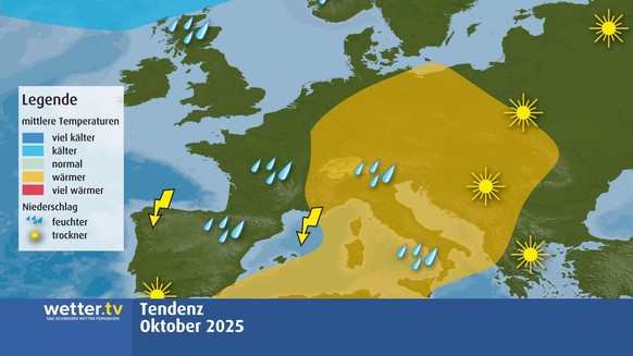 Prognosen Herbst 2025 Meteonews