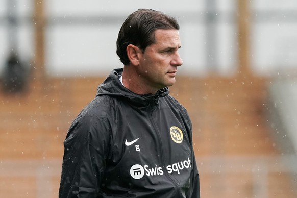 Trainer Gerardo Seoane (YB) bei einem Testspiel zwischen den BSC Young Boys und dem SC Austria Lustenau, am Mittwoch, 1. Juli 2026, in Lustenau, Oesterreich. (KEYSTONE/Luka Kolanovic)