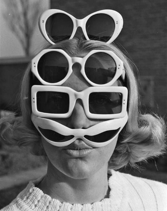 Crazy Sixties Sunglasses: Oversized and Dark Shades Were the Height of Fashion 
https://www.vintag.es/2022/01/1960s-sunglasses.html