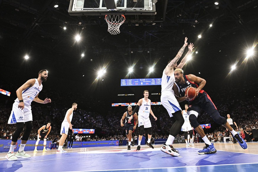 Rudy GOBERT Fra BASKETBALL : France vs Republique Tcheque - Qualification coupe du Monde 2023 - 24/08/2022 JBAutissier/Panoramic PUBLICATIONxNOTxINxFRAxITAxBEL