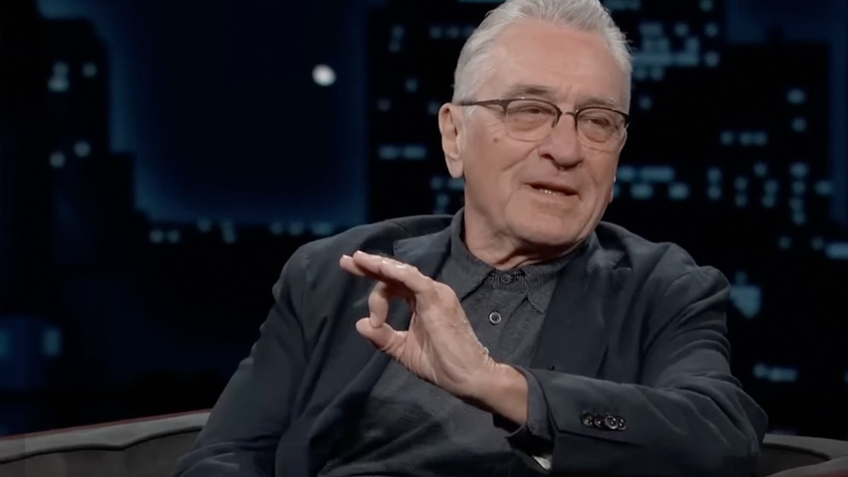 Robert De Niro talks about Trump to Jimmy Kimmel