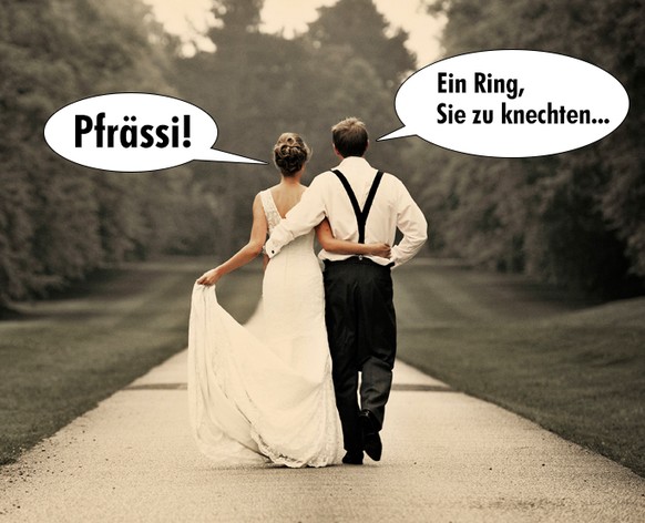 An alle, die nicht heiraten wollen: Zeigt eurem Schatz diese Hochzeitspannen!
^^