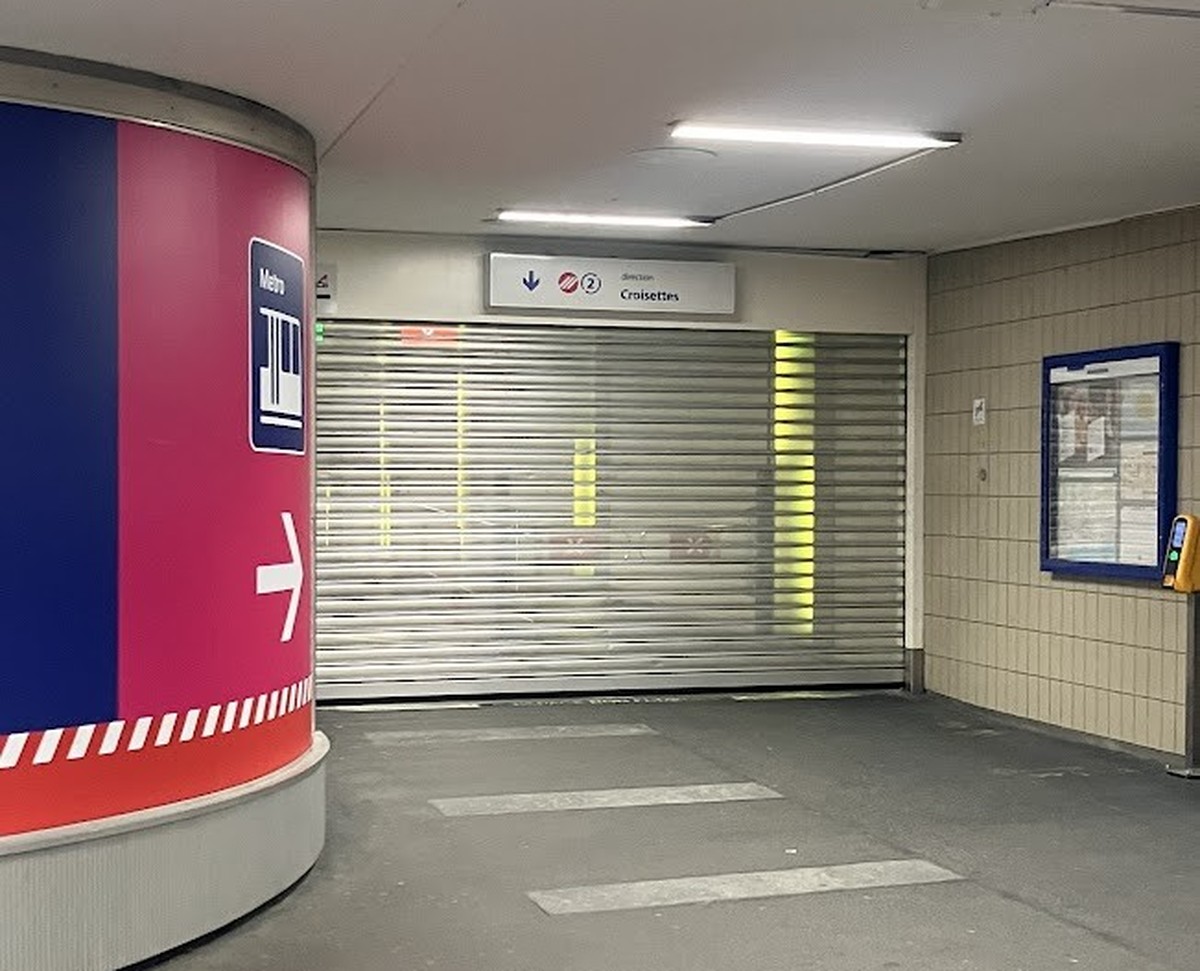Le M2 est en panne à Lausanne
