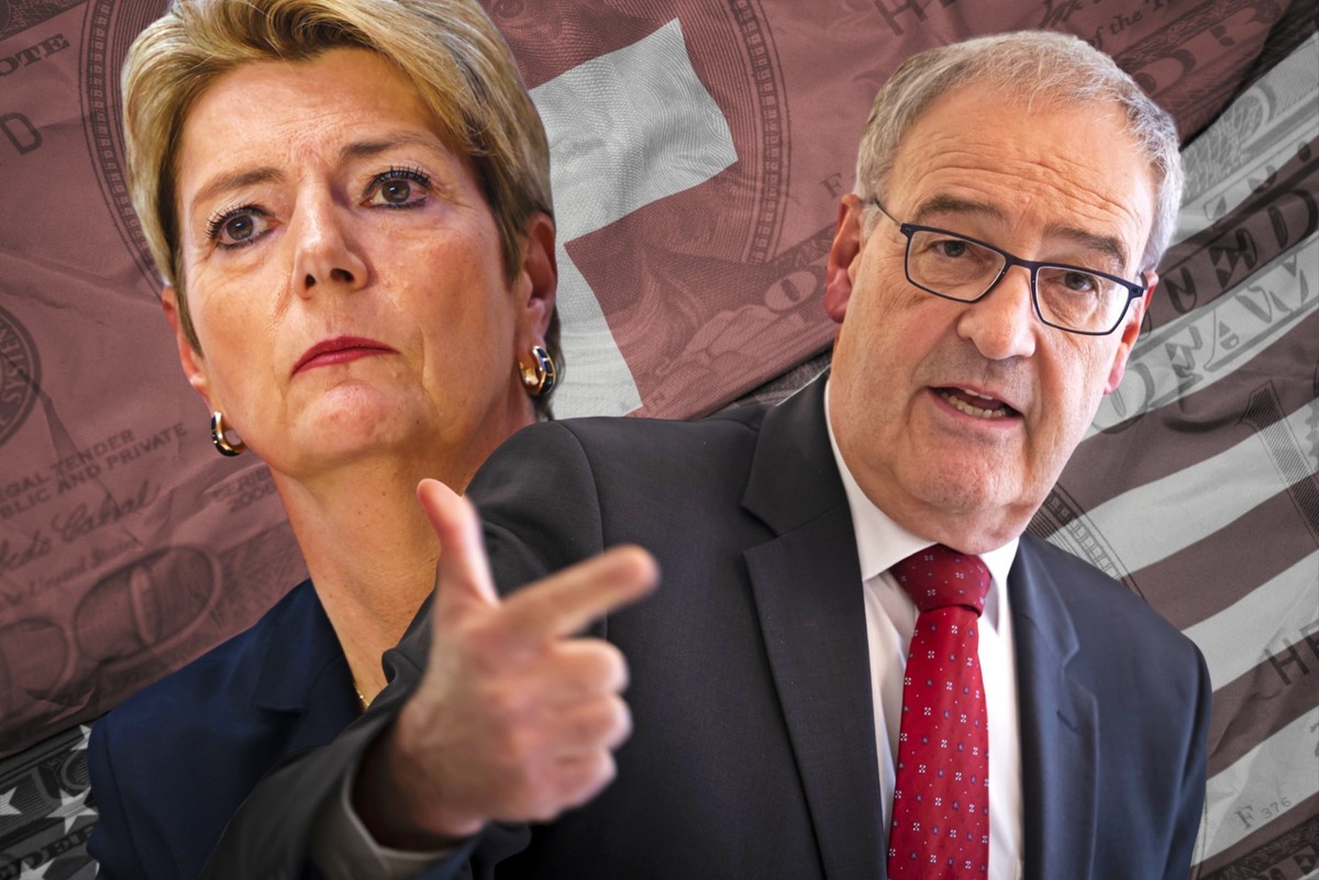 Karin Keller-Sutter et Guy Parmelin négocient à Washington pour éviter des droits de douane de 31%.
