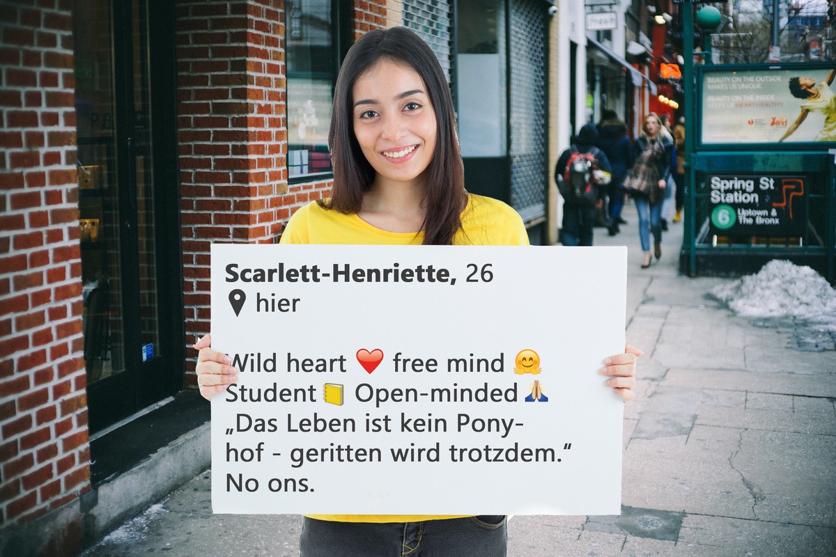 Wichtig im Tinder-Jargon: ons = One Night Stands