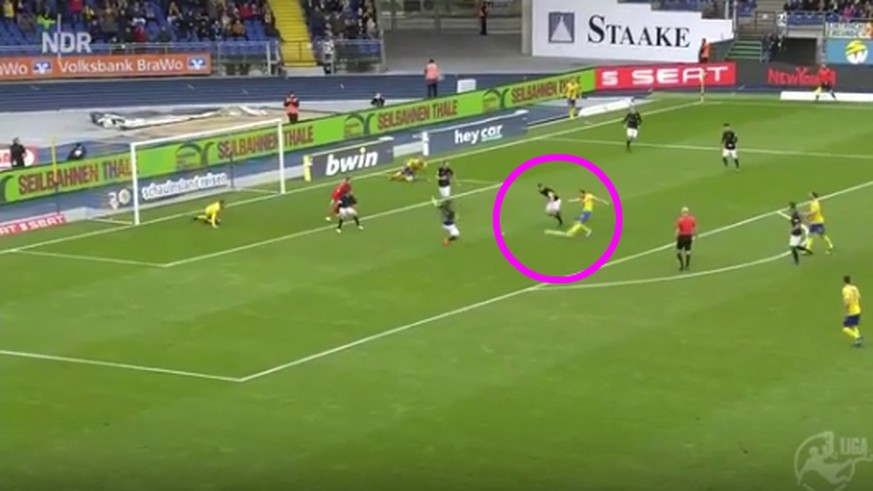 3. Bundesliga: Das kurioseste Nicht-Tor der Fussball ...