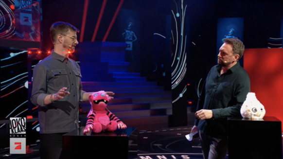 Joko Winterscheidt war beim Anblick der «The Masked Singer»-Kostüme nicht gerade begeistert.