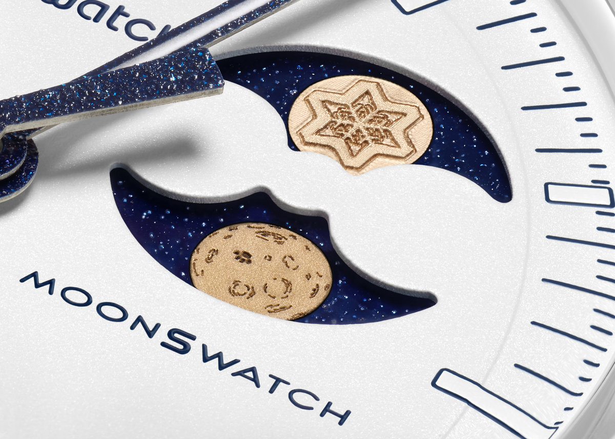 Moonswatch Cold Moon Uhr