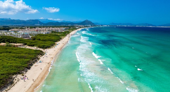 Bei Alcudia auf Mallorca liegt die Platja de Muro.