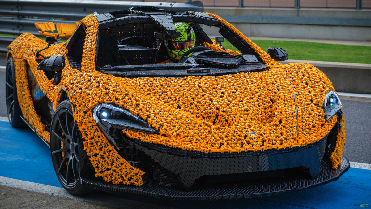 Lando Norris Lego