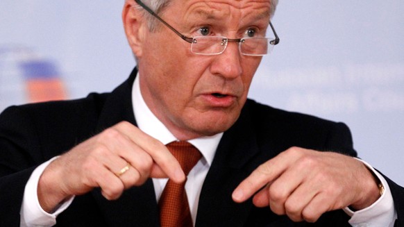 FILE -Council of Europe Secretary-General Thorbjorn Jagland speaks at the Russian International Affairs Council in Moscow on March 23, 2012. (AP Photo/Mikhail Metzel, File)
Thorbjorn Jagland