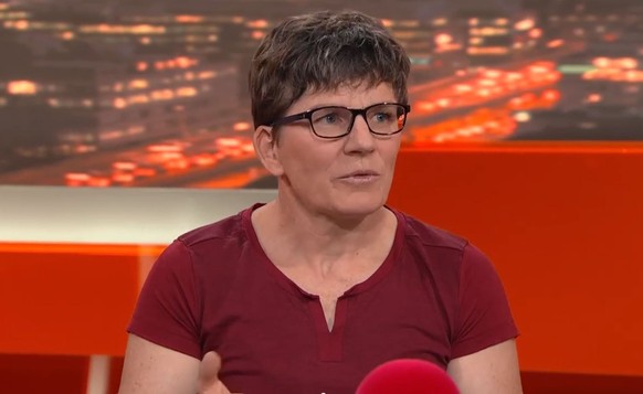 Brigitte Wolf bei einem Auftritt in der Sendung «TalkTäglich».