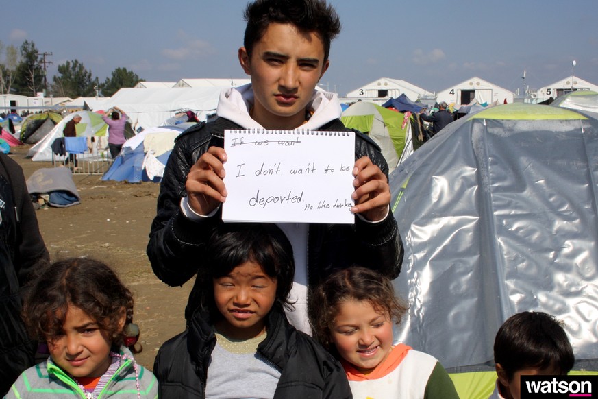 «Ich will nicht deportiert werden. Nicht in die Türkei.»<br data-editable="remove">