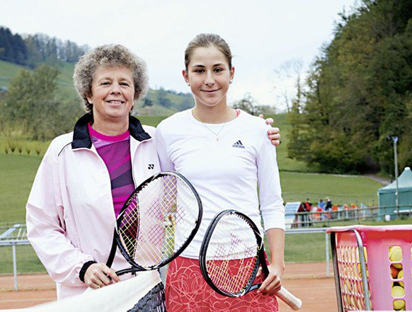 Melanie Molitor brachte Belinda Bencic viel Tennis bei.