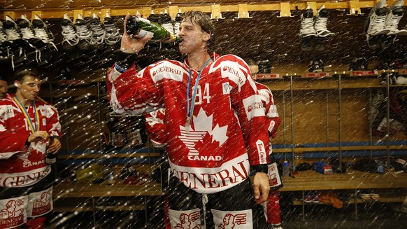 Das Team Canada holte den letzten Titel 2012. Captain Damals: Ryan Smyth.
