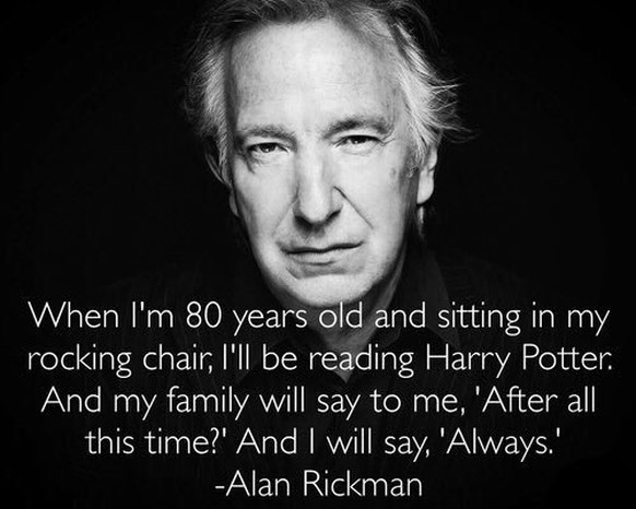 «Harry Potter» und «Die Hard» machten ihn berühmt: Schauspieler Alan Rickman ist tot
Leider kam es nicht mehr dazu...! RIP
