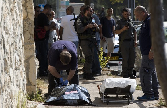 Sicherheitskräfte in Jerusalem: Die zweitgrösste Stadt des Landes erlebt ein neues Aufflammen der Gewalt.