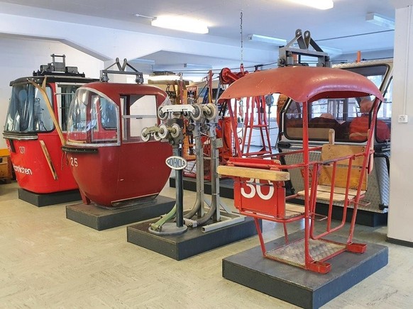 Verein Seilbahn Museum Schweiz Skilift Gondeln Sessellift