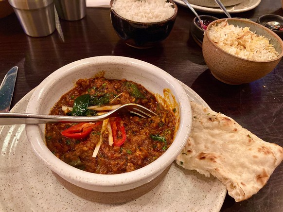 Pork Vindaloo - Nutmeg, Bristol. Essen food kochen curry Goa goan food indian food
