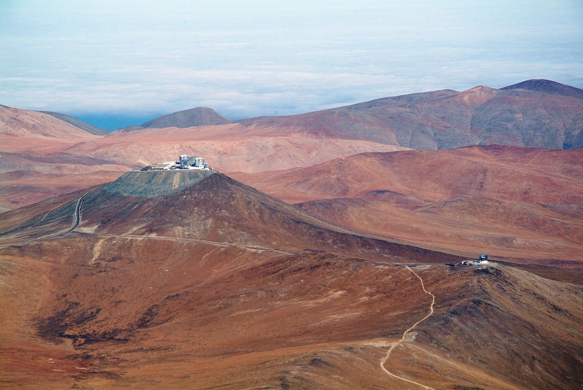 L'Observatoire de Paranal, au Chili.