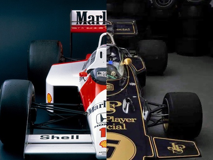 Die besten Formel-1-Rennfarben ALLER ZEITEN