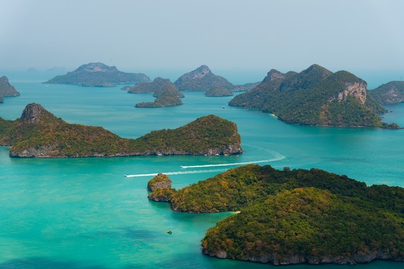 Mu Ko Ang Thong Nationalpark im Osten von Thailand.
