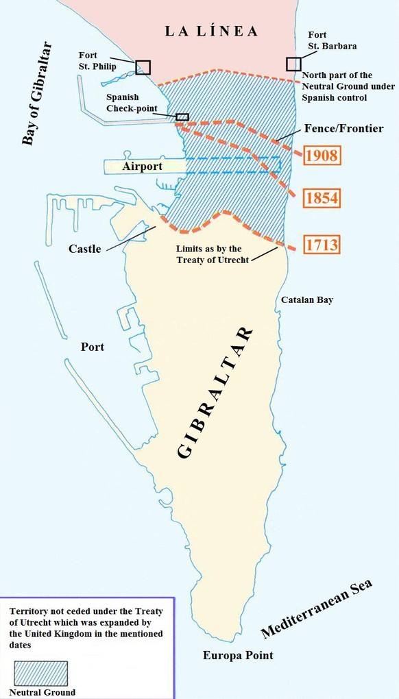 Karte: Gibraltar