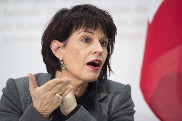 Deal durchgewunken: Doris Leuthard.