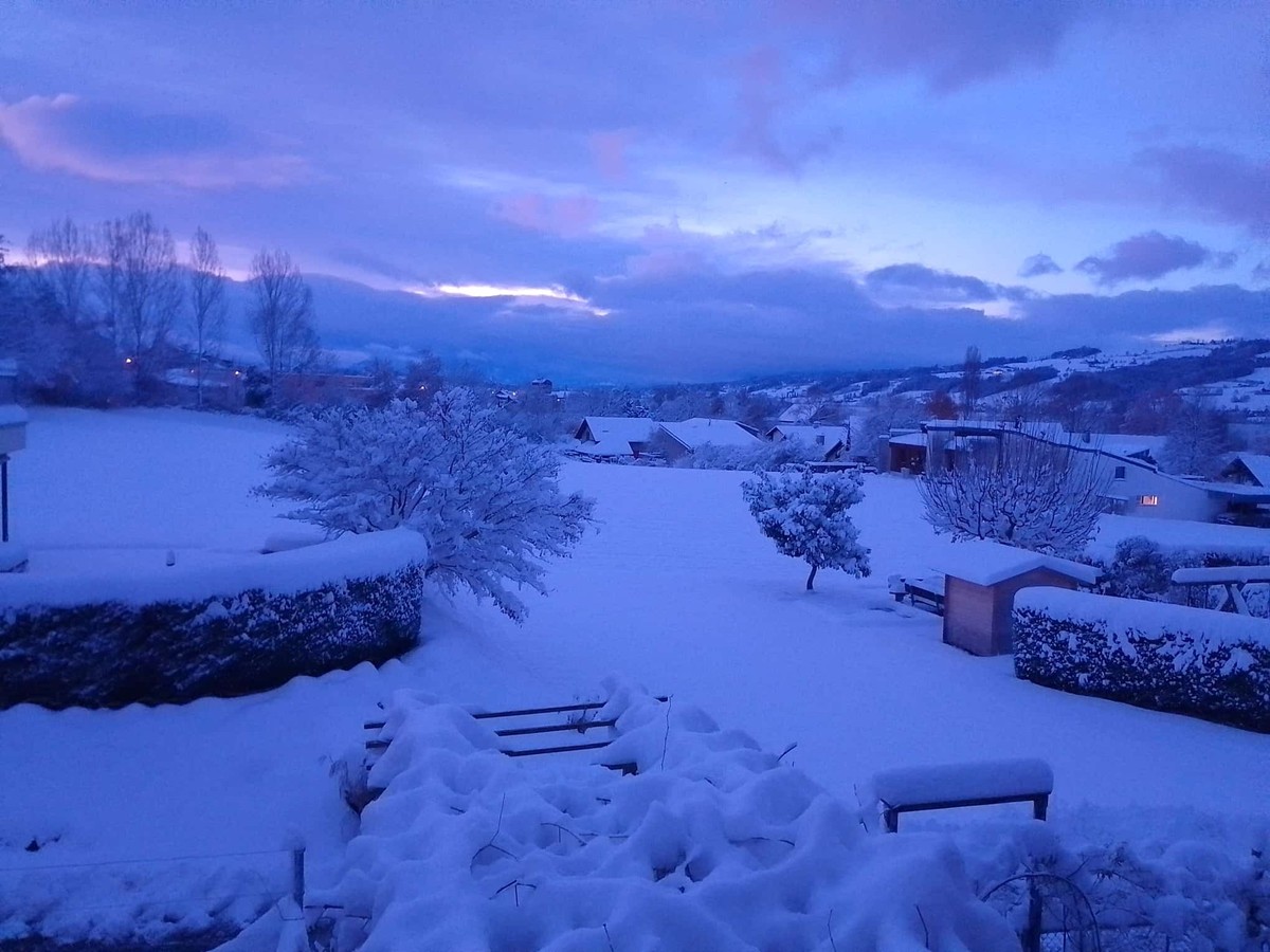 Luzerner Seetal im Schnee (Hitzkirch)