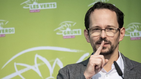 Kritisiert unter anderem den Freisinn scharf: Grünen-Präsident Balthasar Glättli.