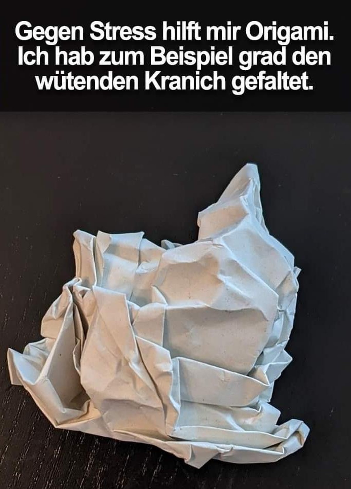 Es ist alles kaputt, aber es muss so! LG, PICDUMP\nFolgt mir für weitere Tipps gegen Stress...