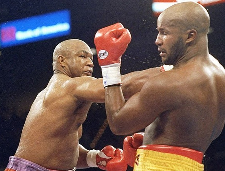 05.11.1994: 20 Jahre nach dem «Rumble in the Jungle» wird George Foreman ältester Boxweltmeister aller Zeiten