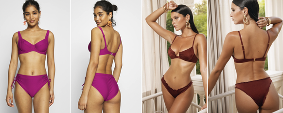 Des maillots de bain en ligne.