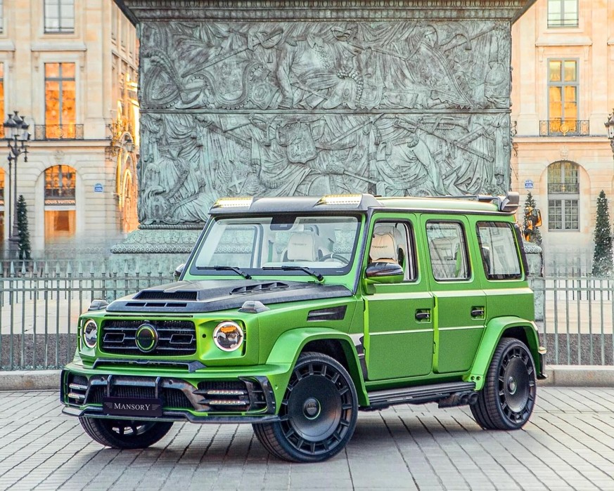 High end tuning from Mansory ... lots of money, minus the taste.
https://www.mansory.com/