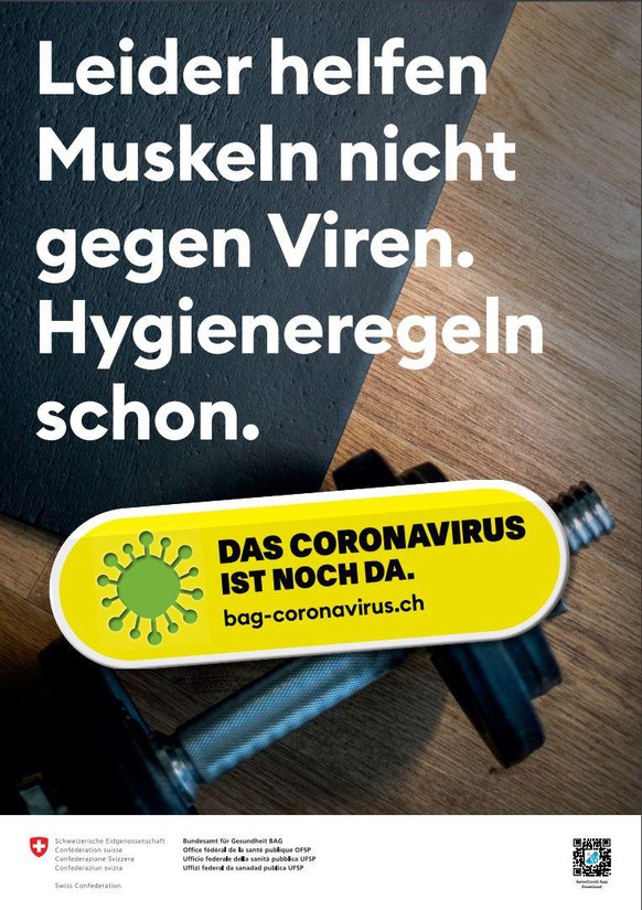 Die neue Plakat-Kampagne des BAG.