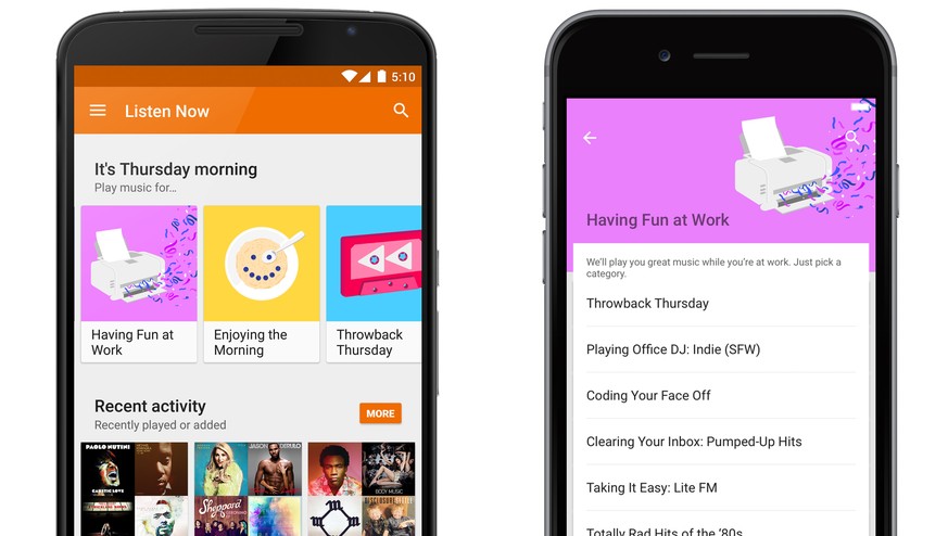 Google Play Music weitet sein Angebot aus.