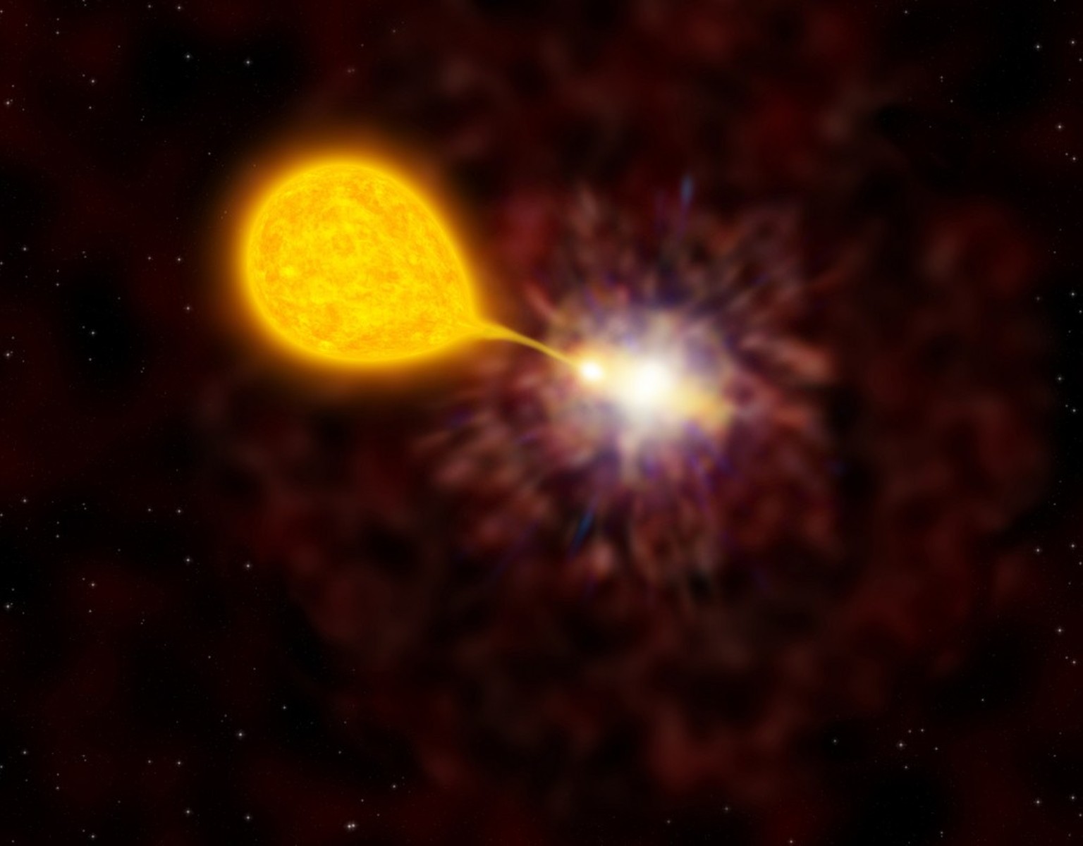 Nova Stern star stars white dwarf Weisser Zwerg