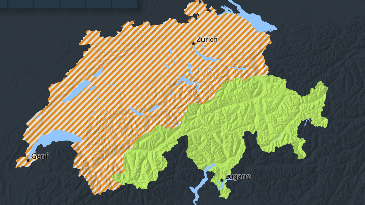 wetter zürich gewitterwarnung 15. juli 2024