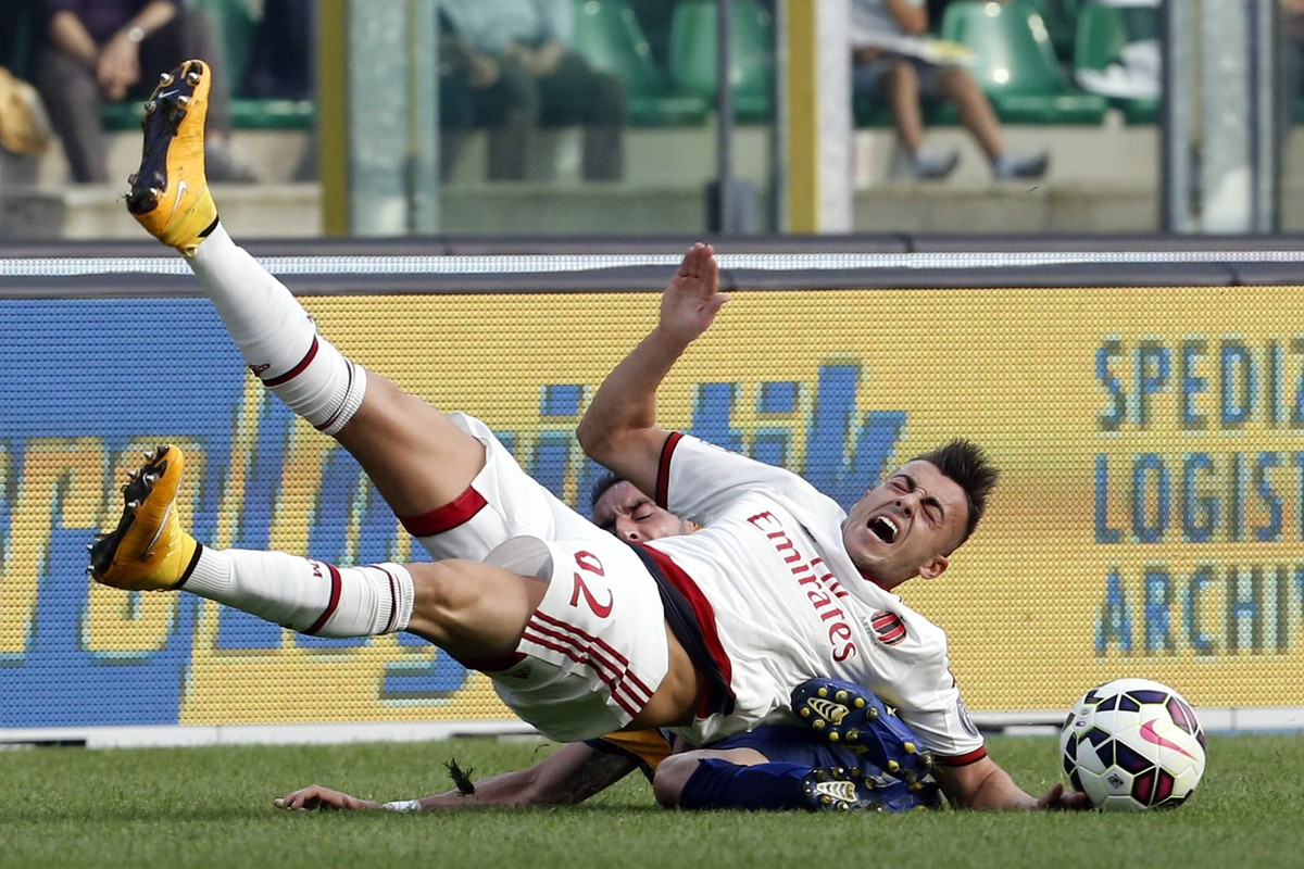 Stephan El Shaarawy war immer und immer wieder verletzt.
