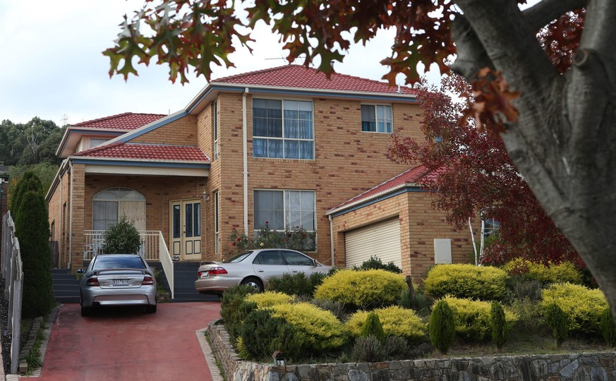 Einer der&nbsp;mutmasslichen Extremisten wurde am Samstag in diesem Haus bei Melbourne&nbsp;verhaftet.