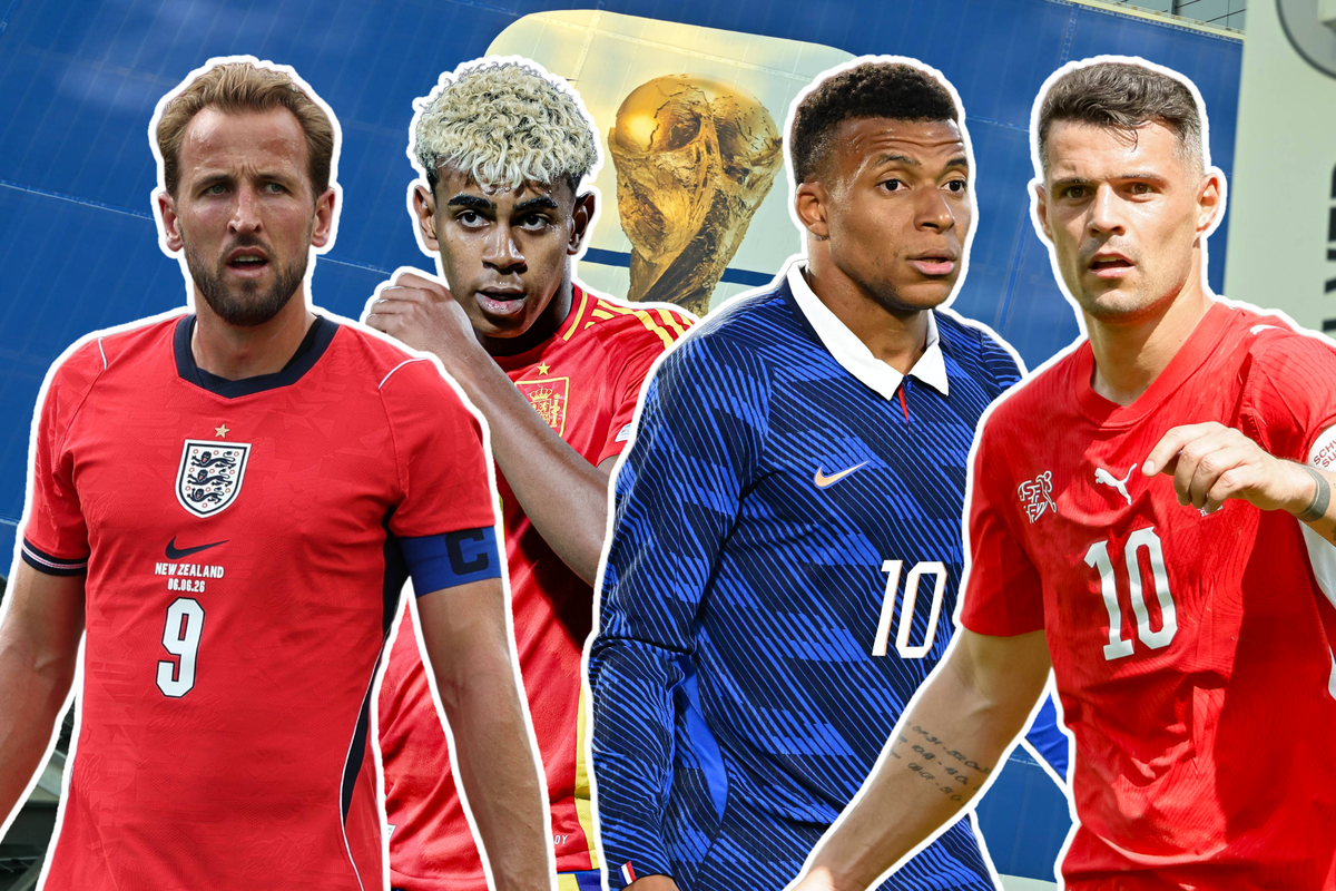 Harry Kane, Lamine Yamal und Kylian Mbappé gehören an der WM 2026 zu den Favoriten. Granit Xhaka ist mit der Schweiz Aussenseiter.