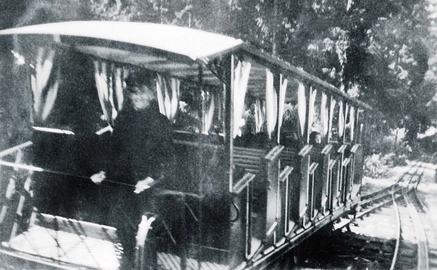 Rauszeit Alte Transportmittel Giessbachbahn, ca 1935