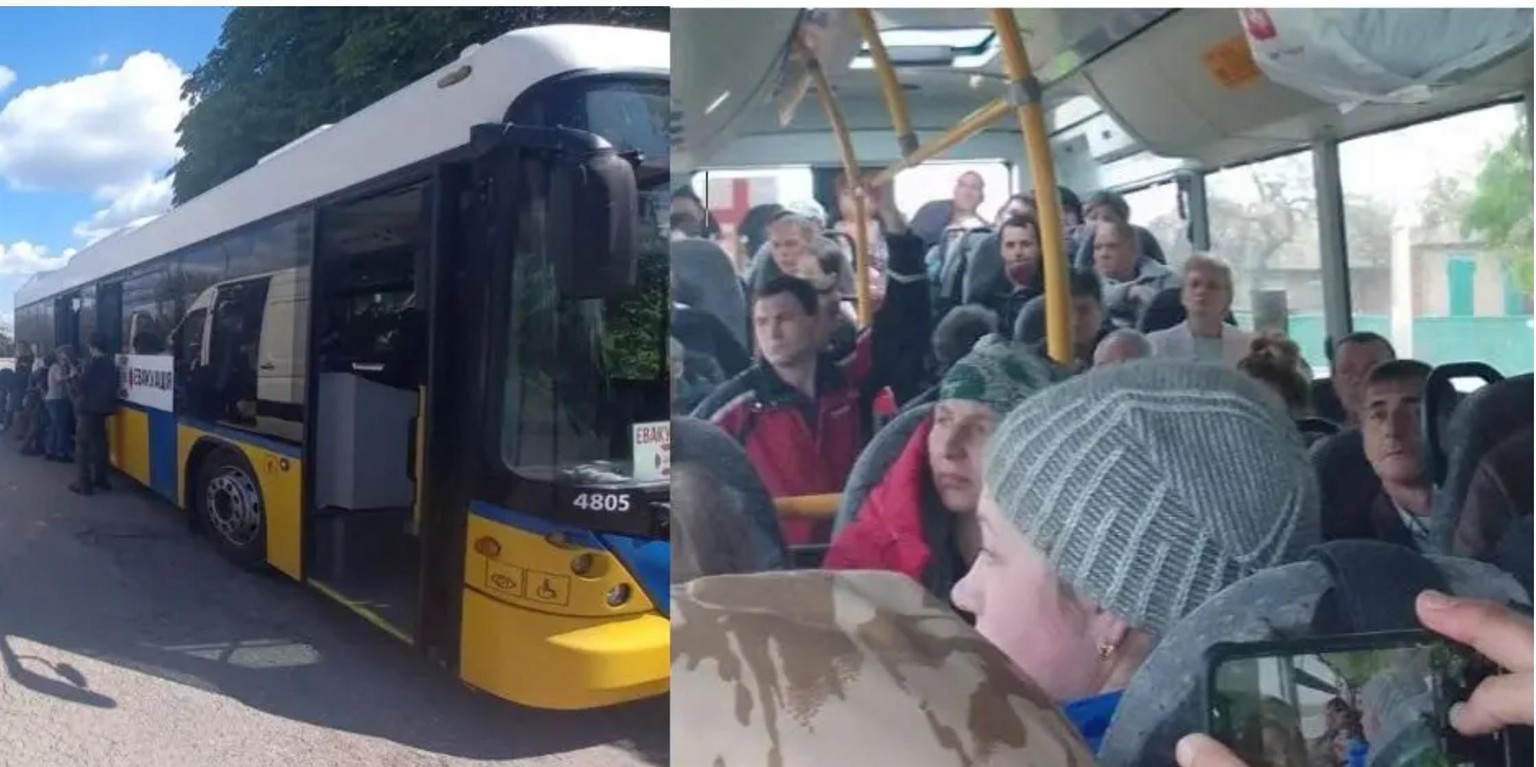 In seinem früheren Leben war der Bus im Kanton Bern im Einsatz. Seine wichtigste Fahrt aber beginnt in der ostukrainischen Kleinstadt Lyman.