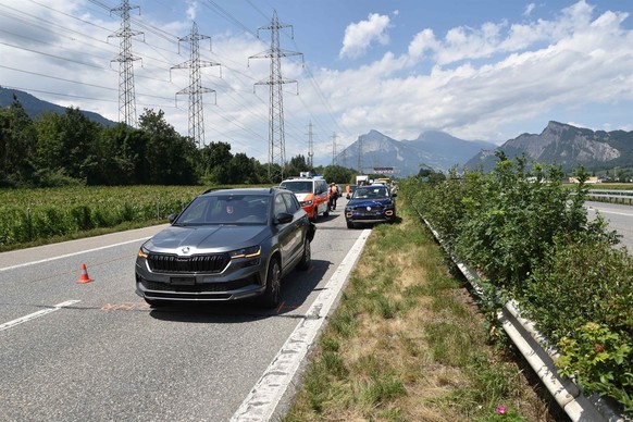 Unfall Maienfeld A13