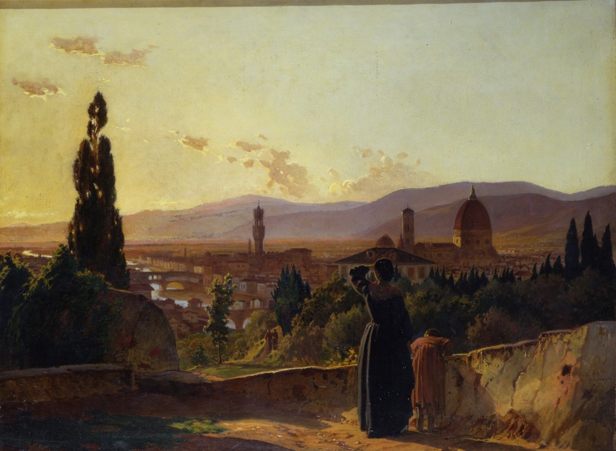 Mykola Ghe (1831-1894), Florence, 1864.